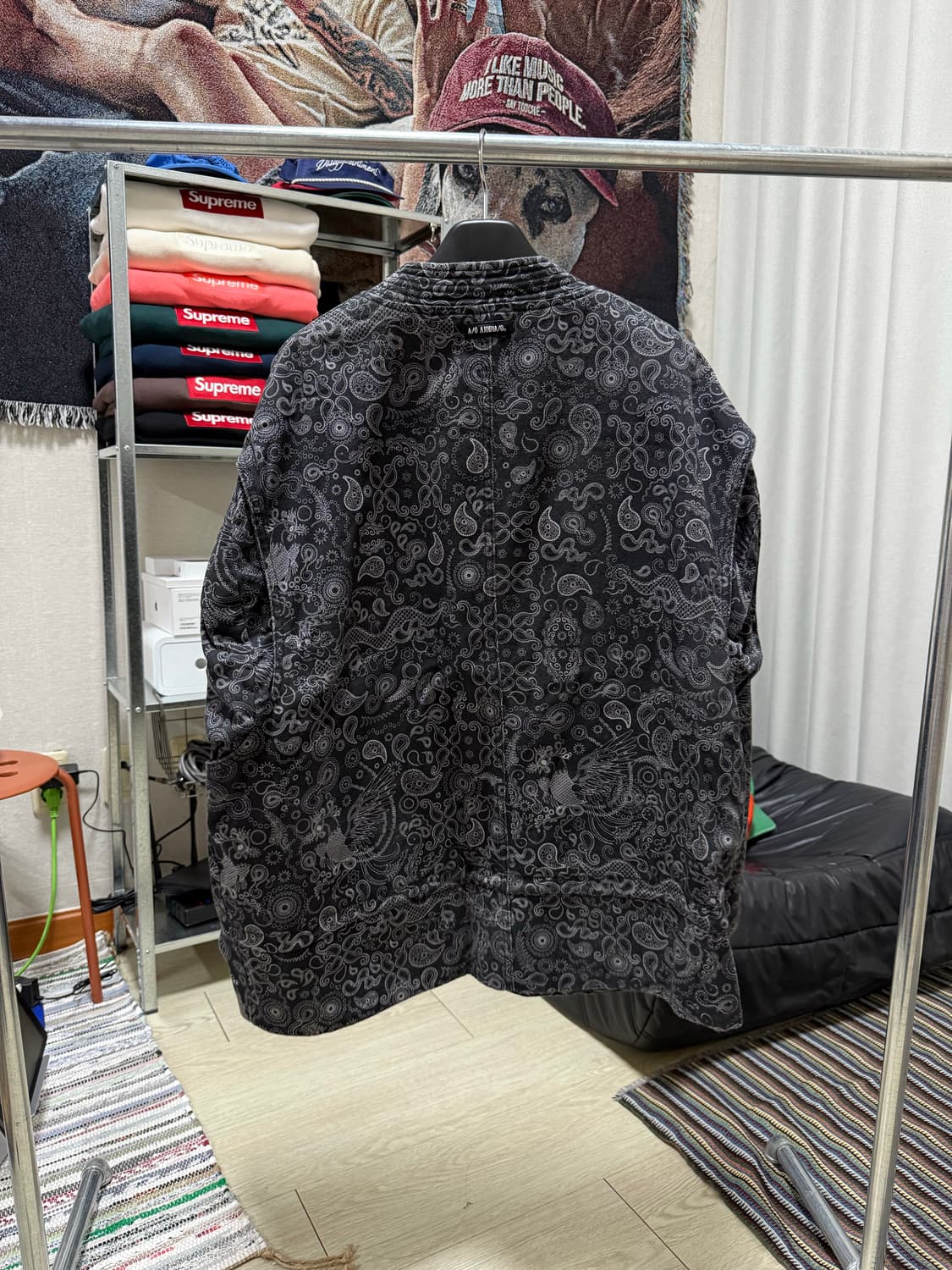 아조바이아조 페이즐리 데님 자켓 상품이미지3