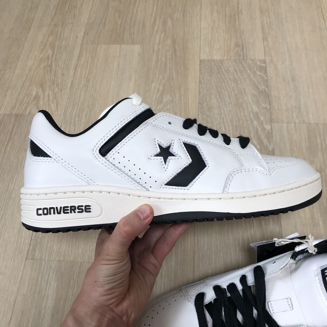 (300) 새상품 컨버스 CONVERSE 웨폰 빈티지 화이트 로우 상품이미지7
