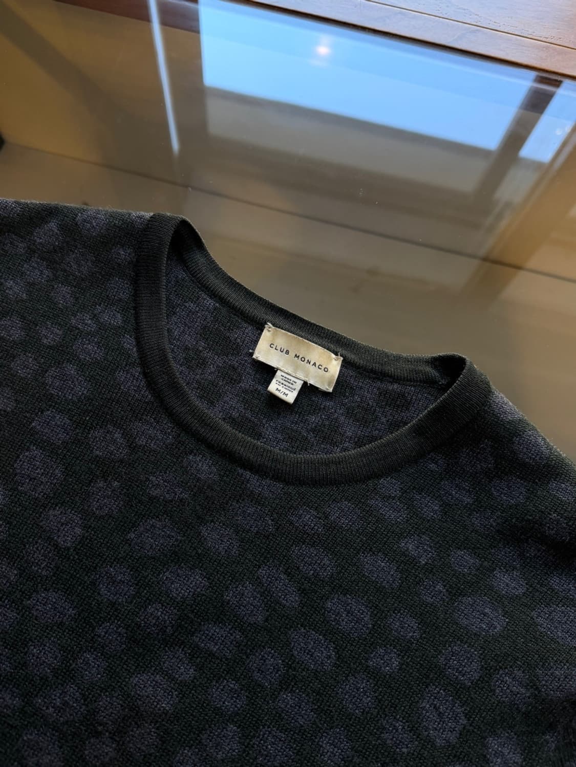 클럽모나코 메리노울 니트 100 상품이미지7