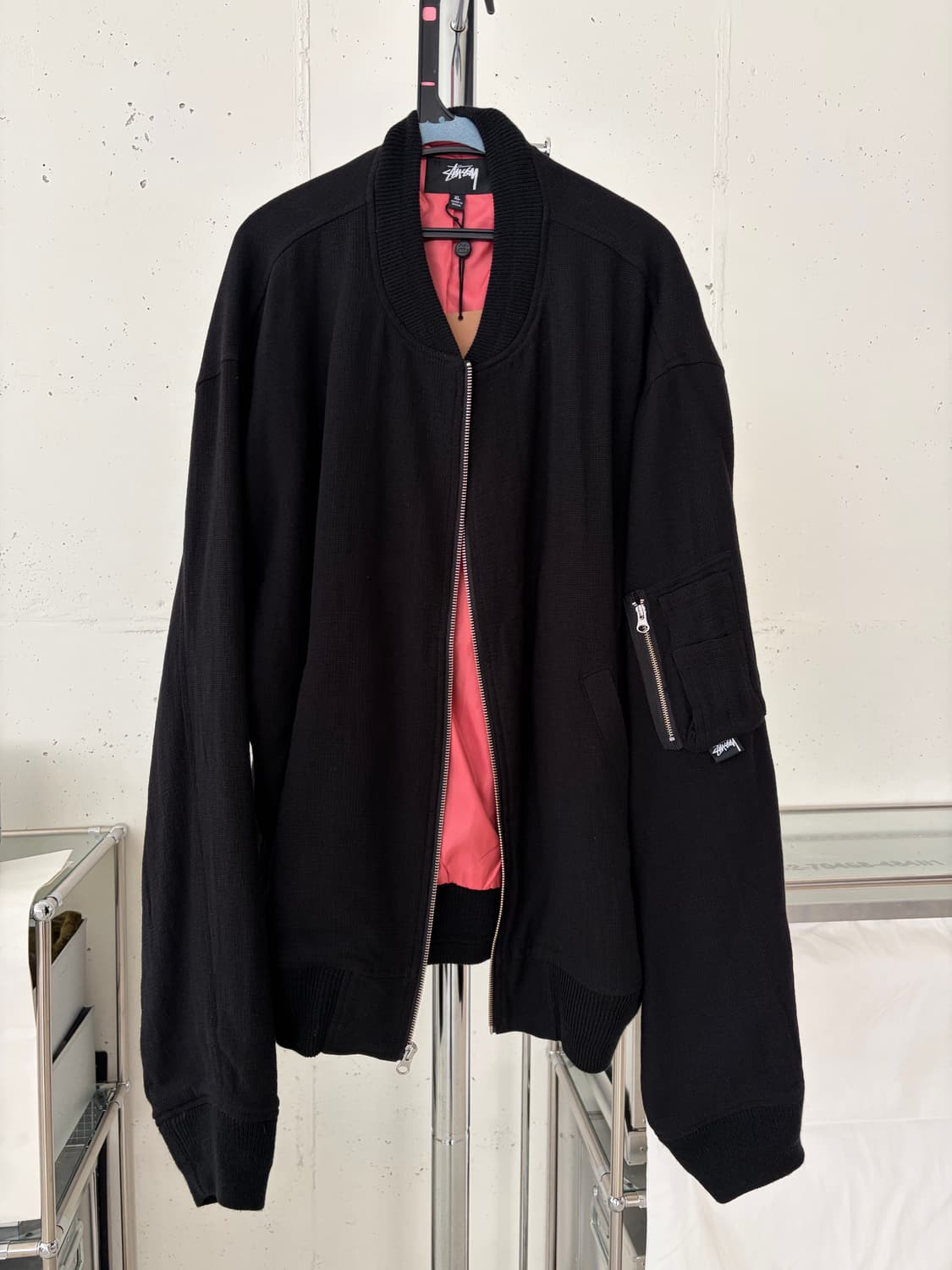 스투시 린넨 봄버 자켓 / xl 상품이미지2