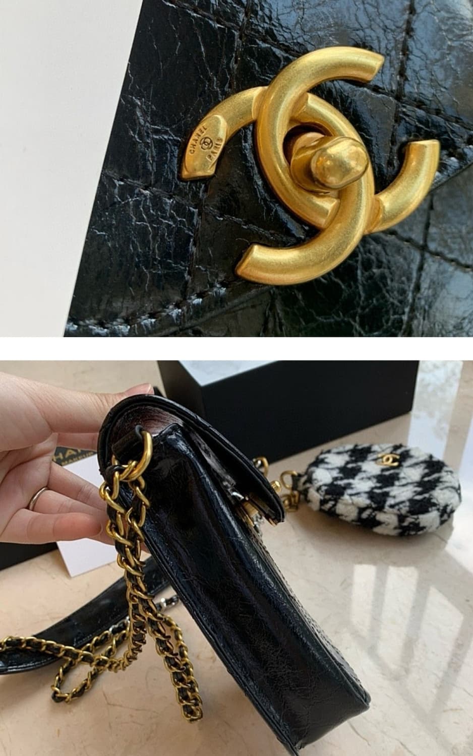 샤넬 핸드폰 파우치 2종세트 상품이미지3