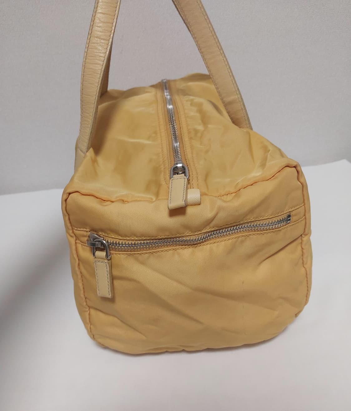 프라다 옐로우 테수토 나일론 토트백 (정품) 상품이미지3