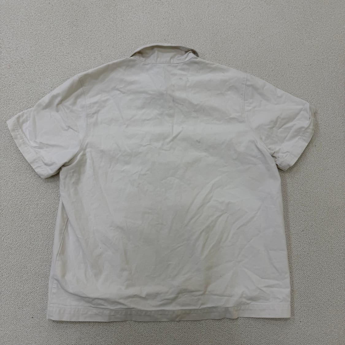 XL 나이키 코튼 하프집업 반팔 셔츠 0512H 상품이미지3