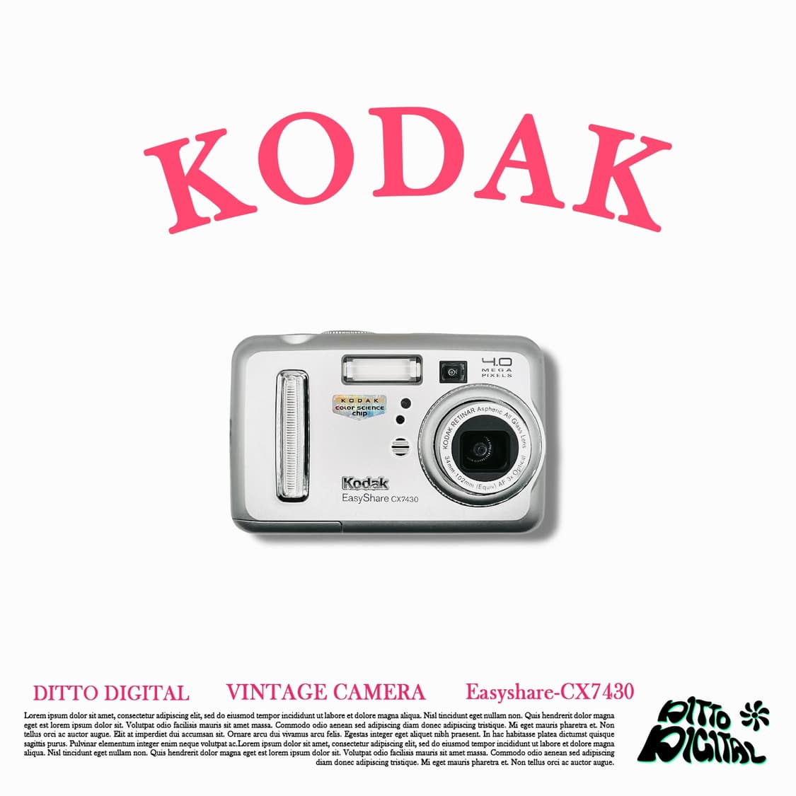 Kodak Easyshare CX7430디카 상품이미지1