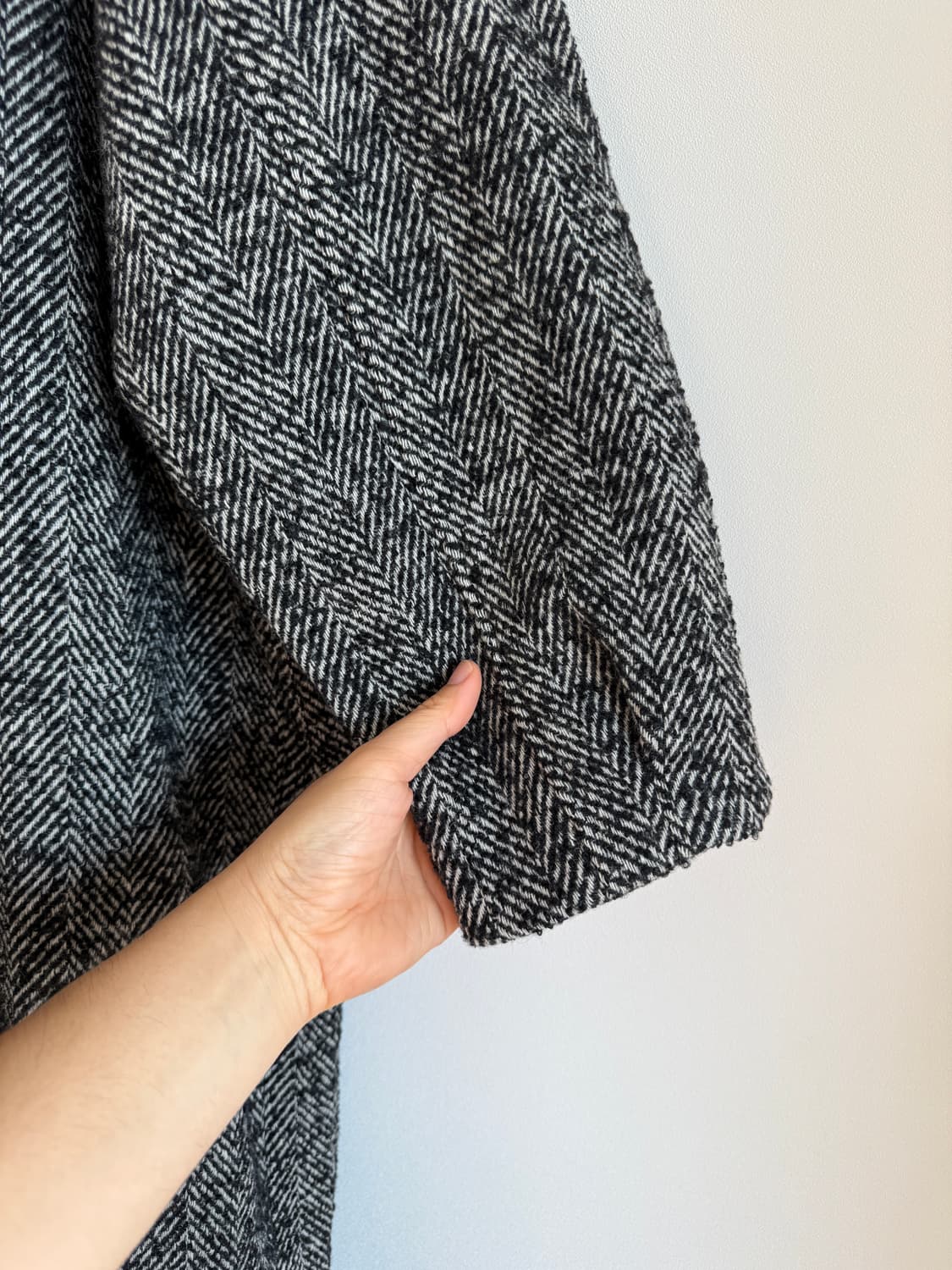 시엔느(sienne) 울&알파카 헤링본 코트(택 달린 제품) 상품이미지5