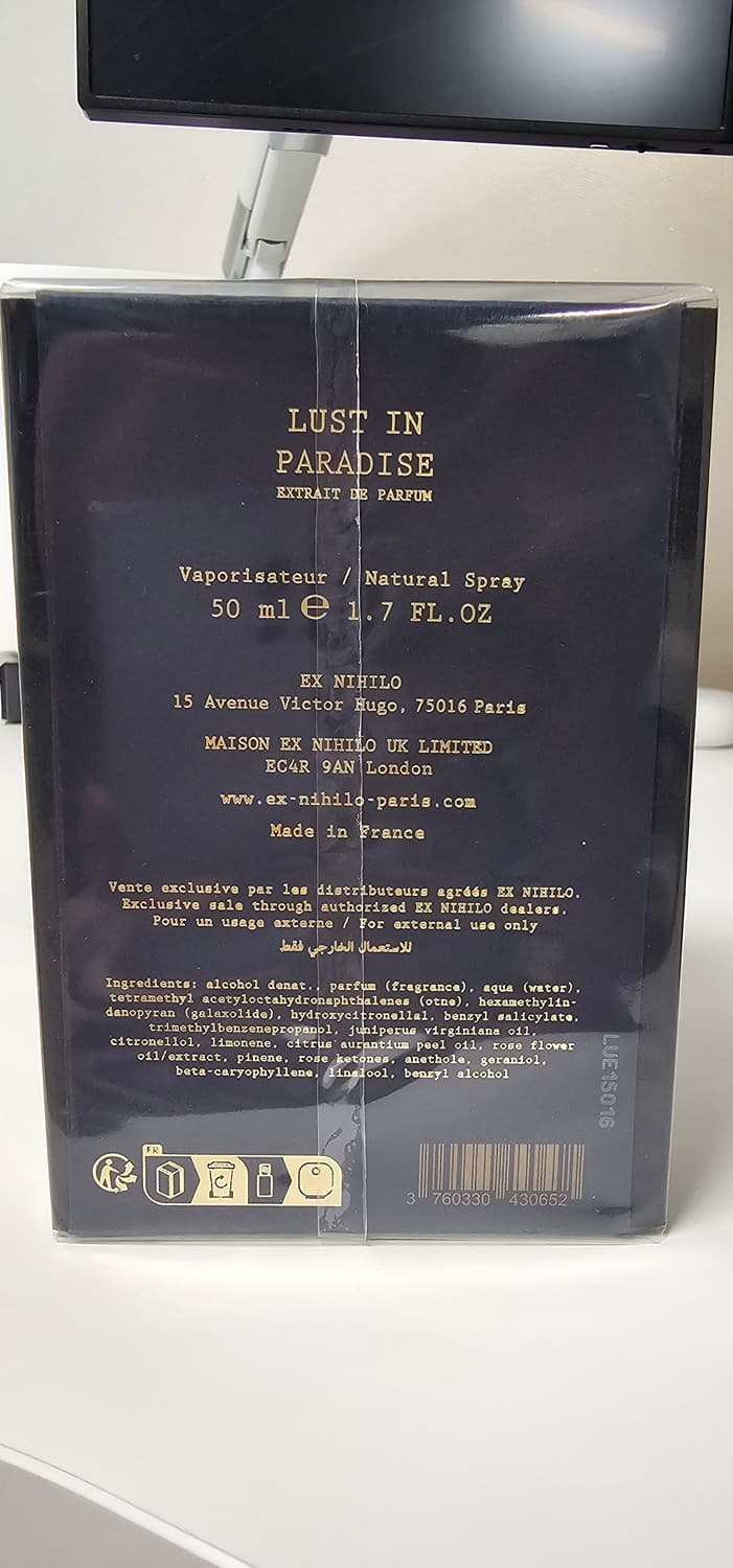 [미개봉, 국문택] 엑스니힐로 러스트 인 파라다이스 엑스트레 50ml 상품이미지5