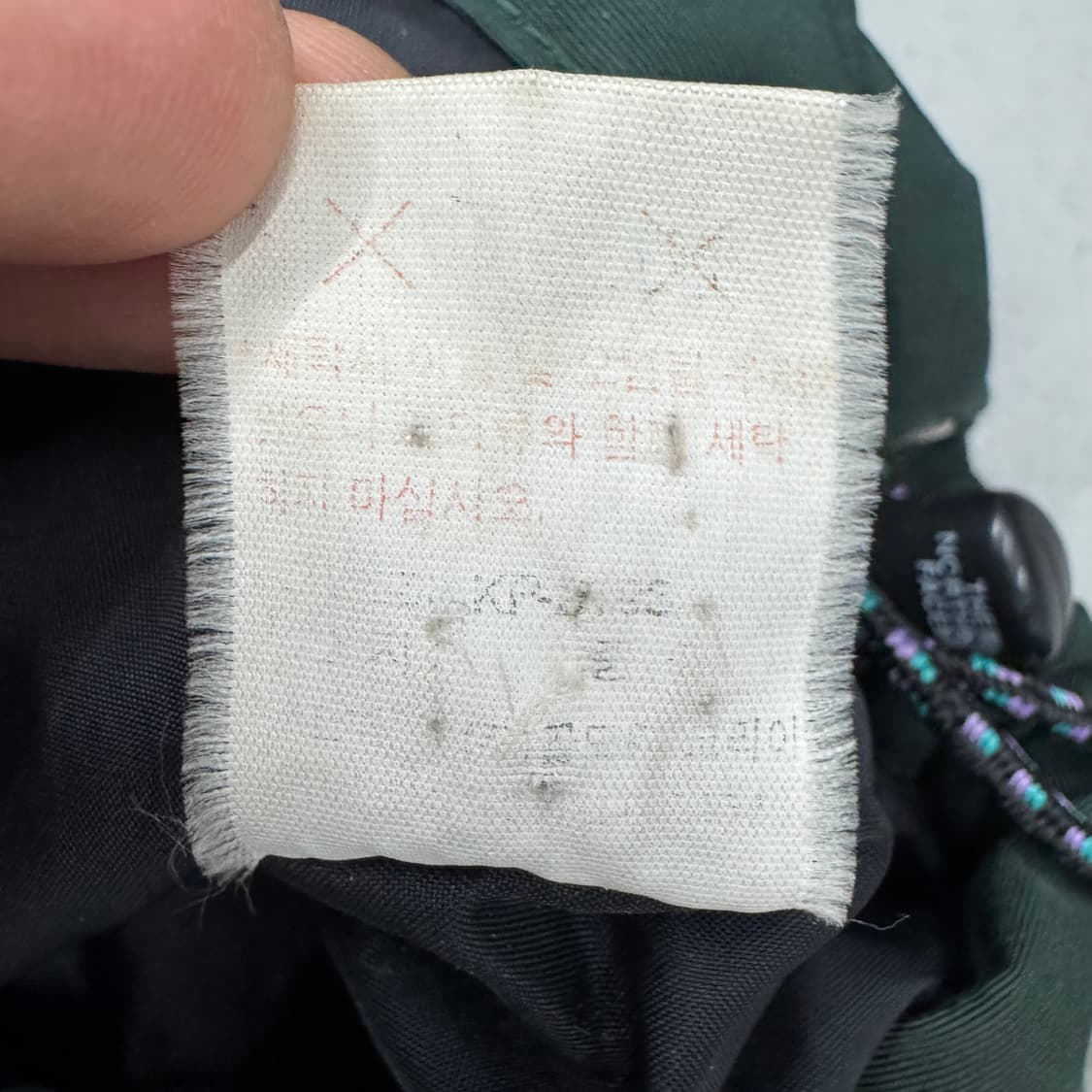 노스페이스 90s OG 고어텍스 GTX 포레스트그린 마운틴 바람막이 자켓 상품이미지8