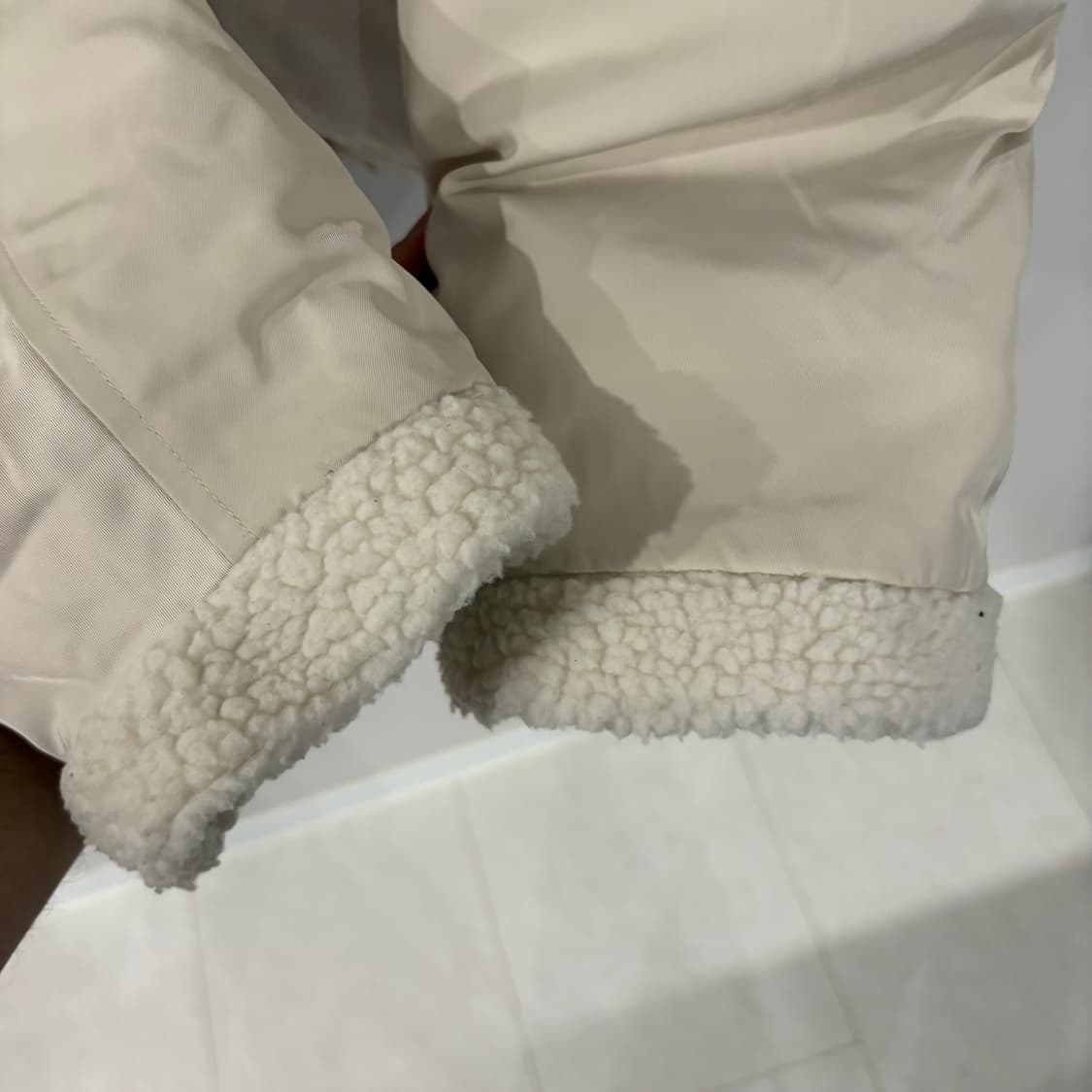 Code:graphy 코드그라피 보아털 자켓 L 베이지 상품이미지5