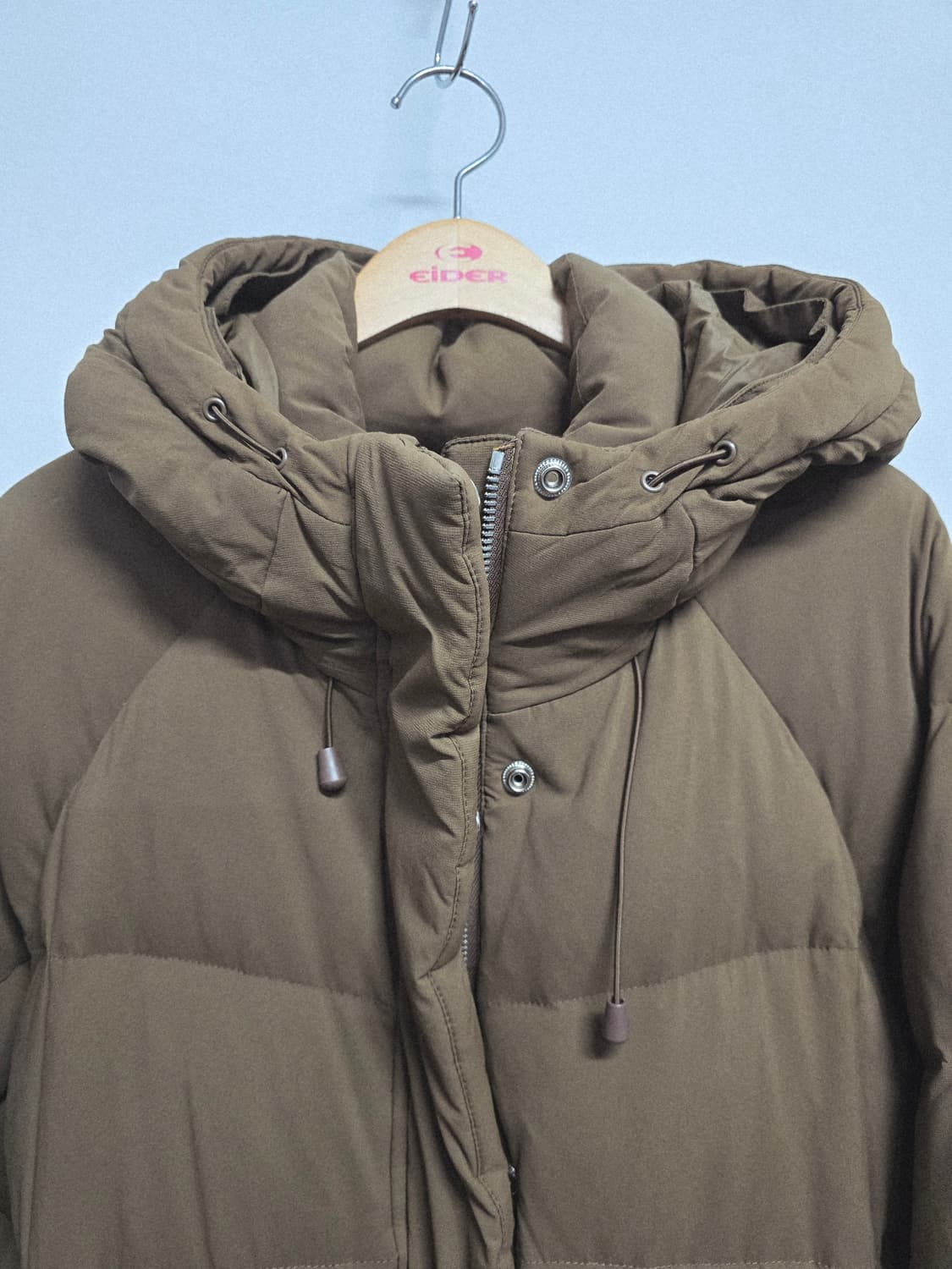 스튜디오톰보이 다운롱패딩 브라운 상품이미지2