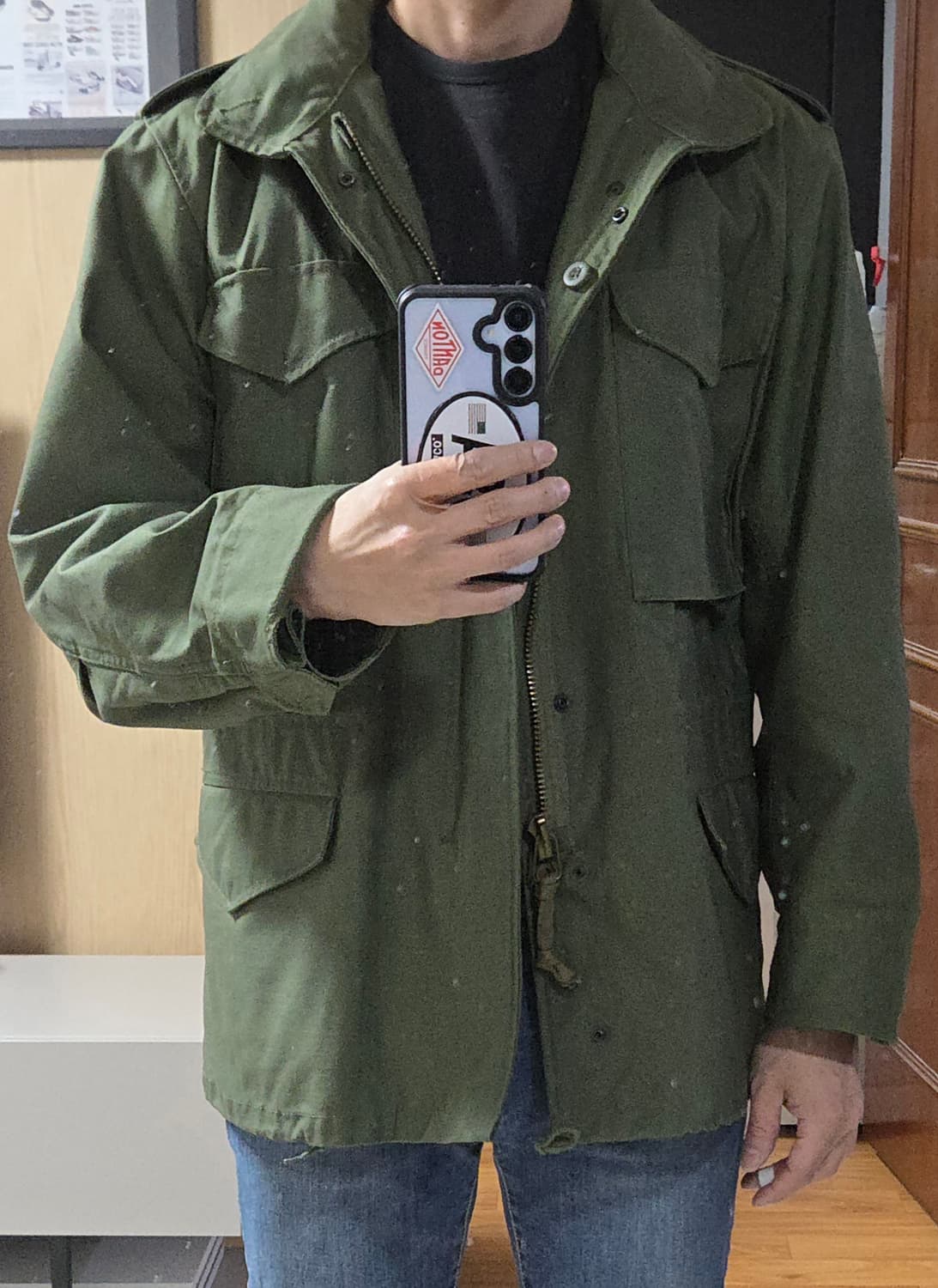 (착샷) 헬리콘텍스 m65 필드 자켓 퍼티그 야상  상품이미지10