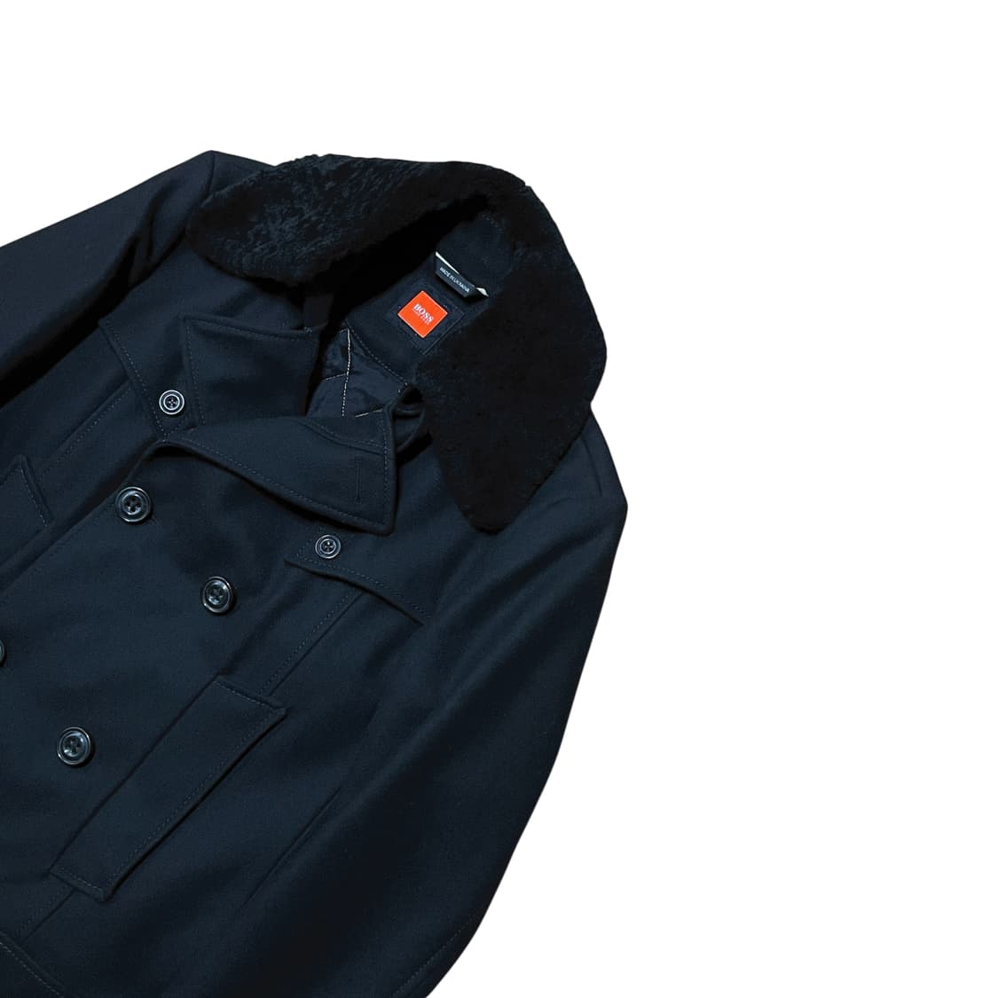 Hugo Boss Orange Tab Wool Peacoat 상품이미지3