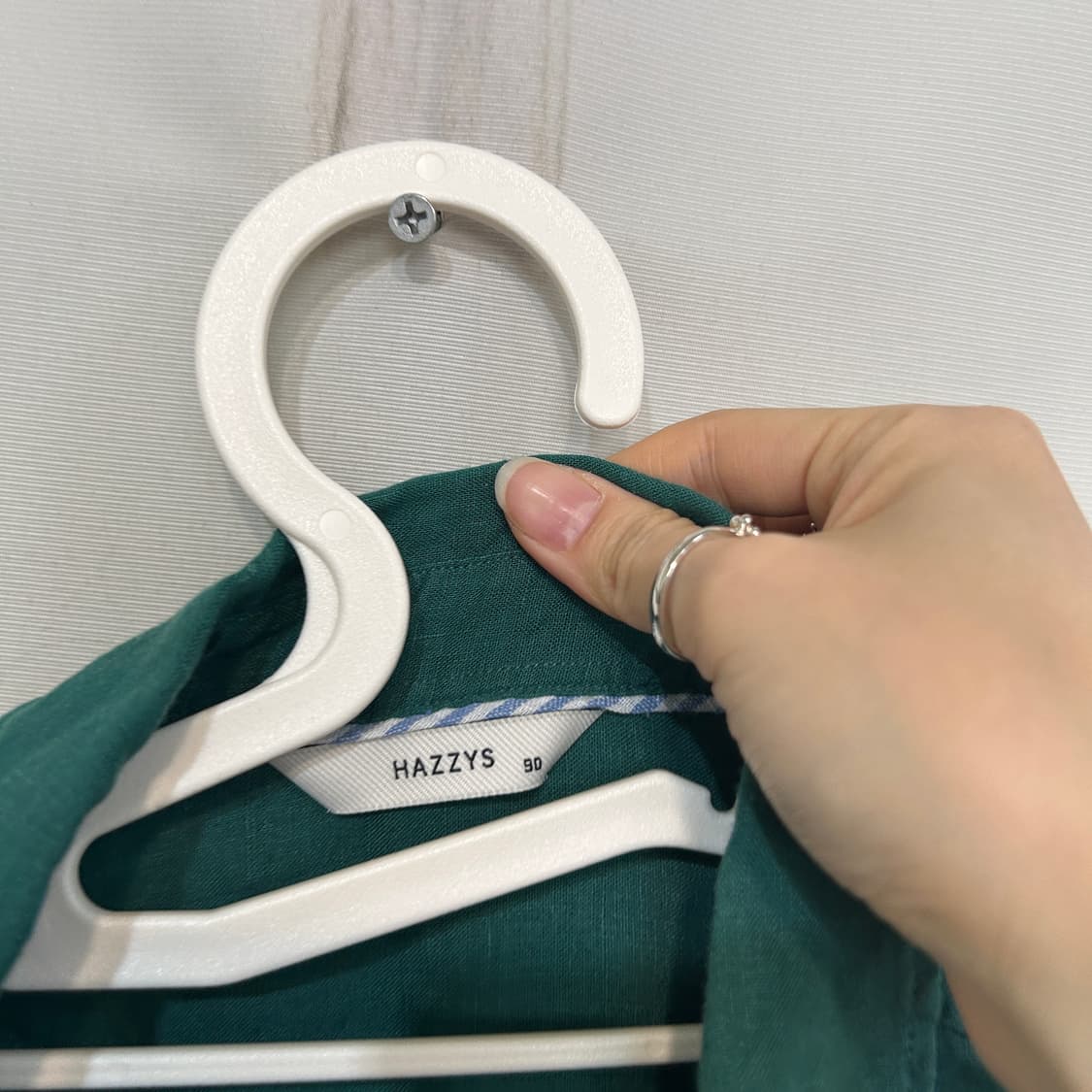 헤지스 2021 린넨 셔츠 90 여성  상품이미지2