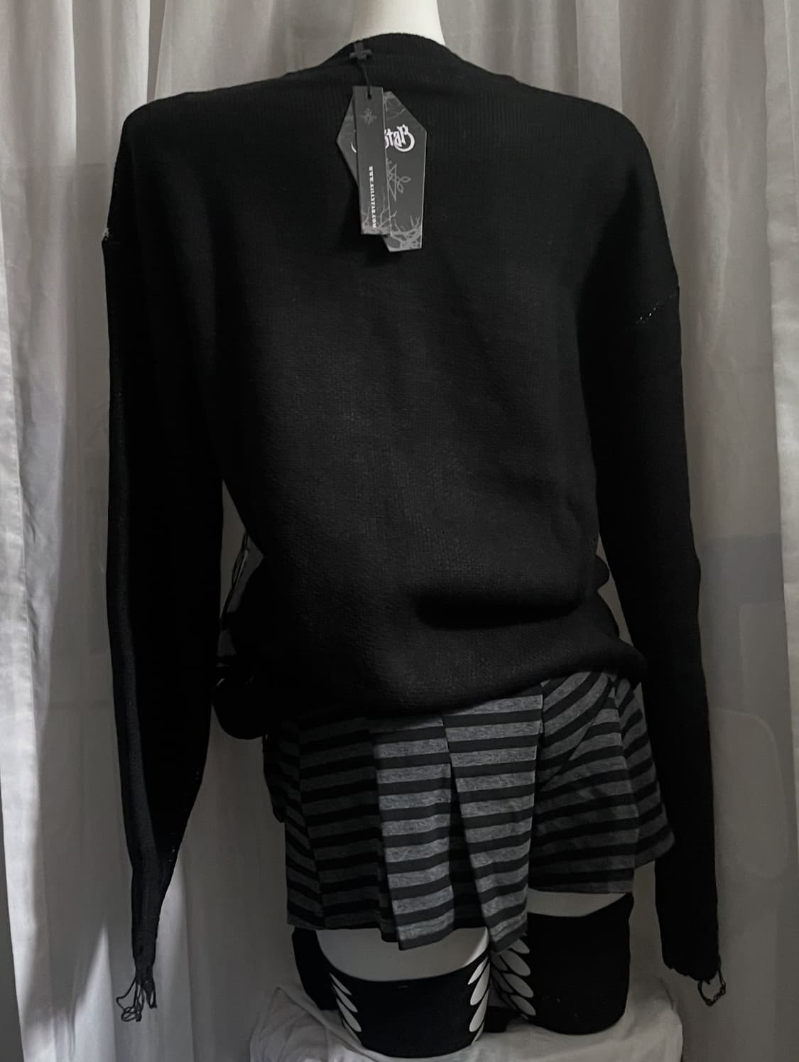 Kill star skull knit 상품이미지3