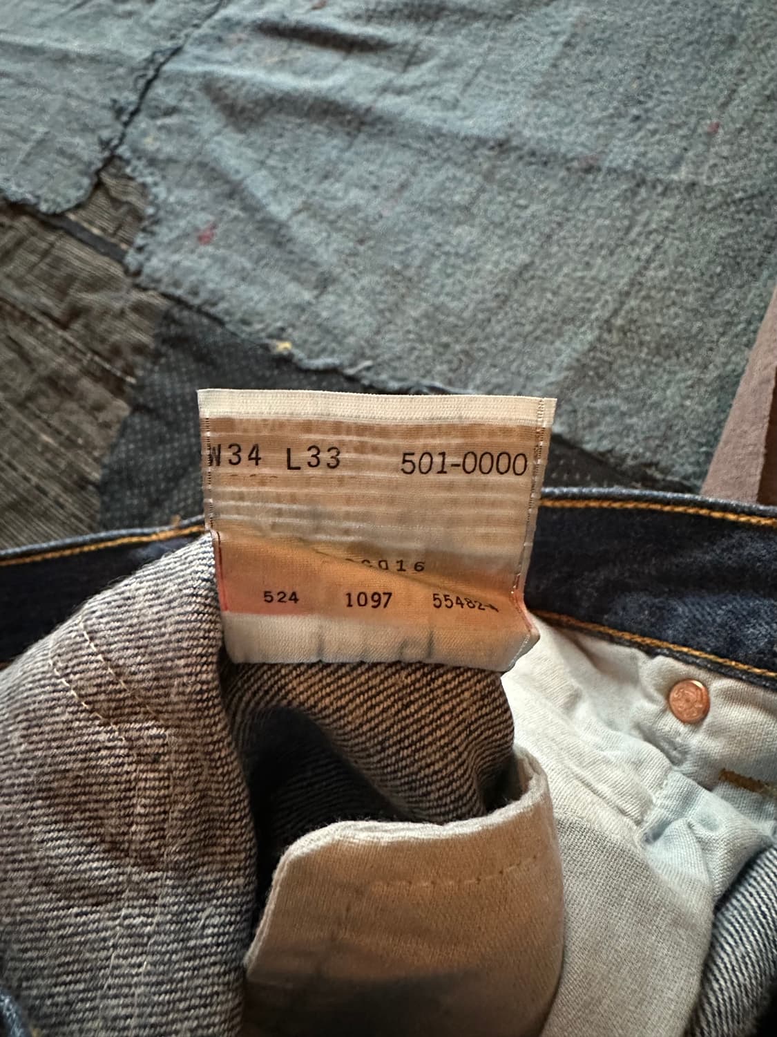Dead Stock 90s Levis 501XX Denim Pants 상품이미지9