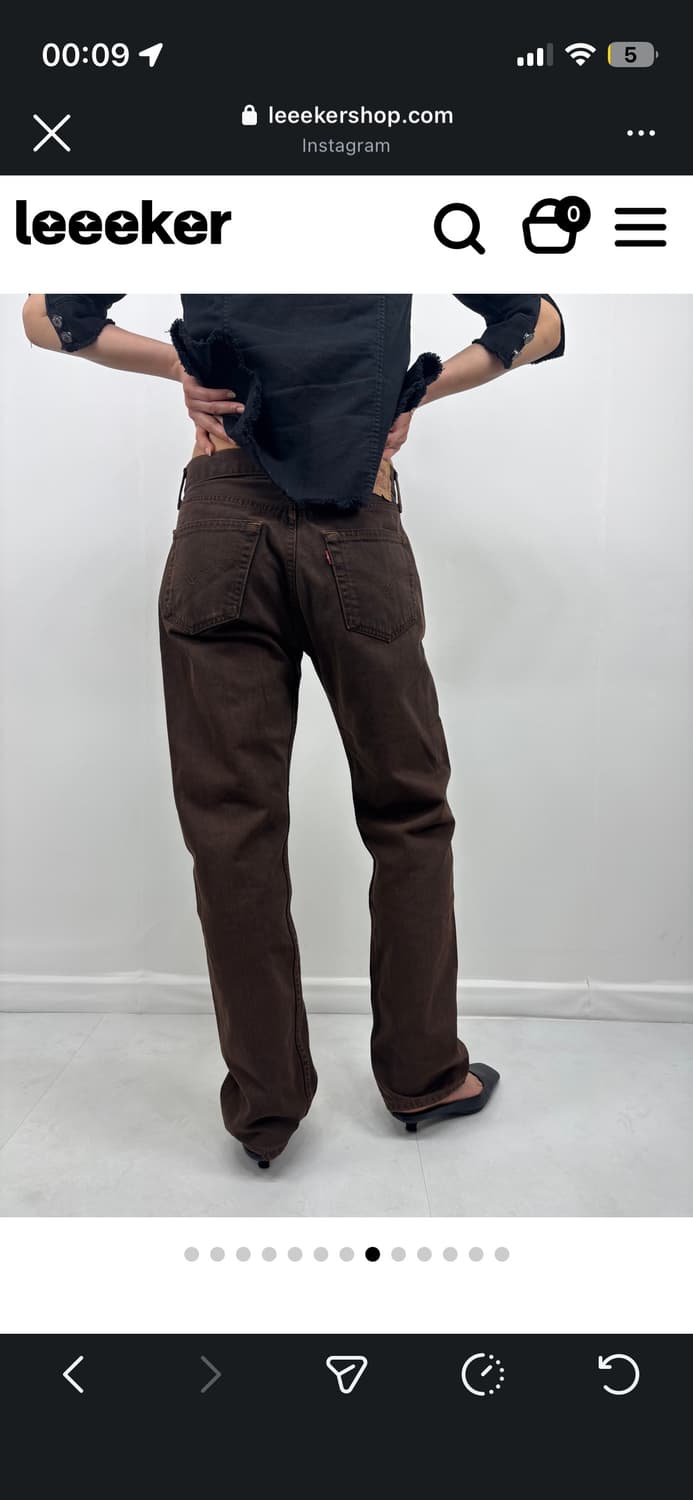 리바이스 데님 브라운 상품이미지7