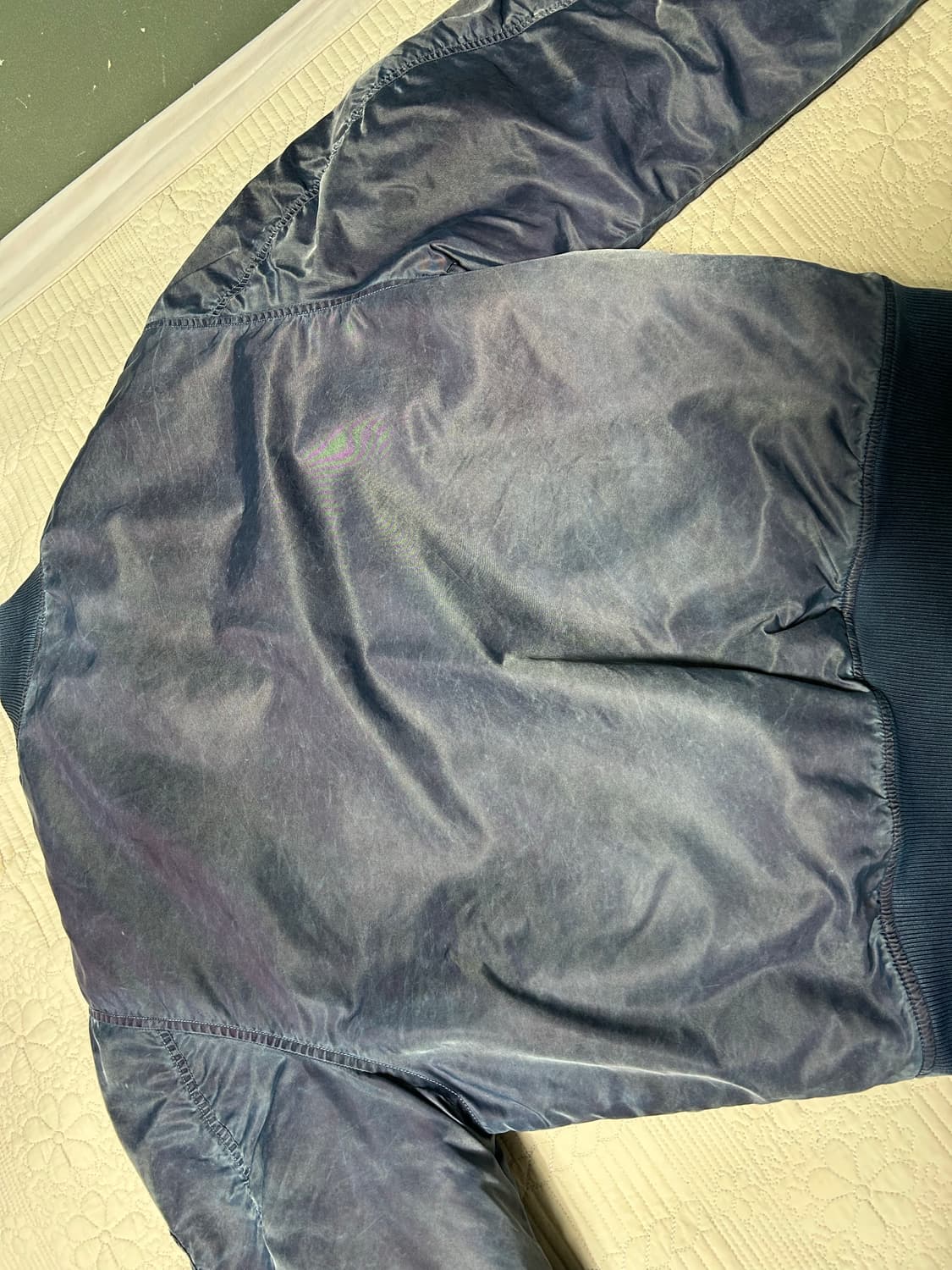 스투시 다이드 나일론 봄버 ma-1 m사이즈 상품이미지3