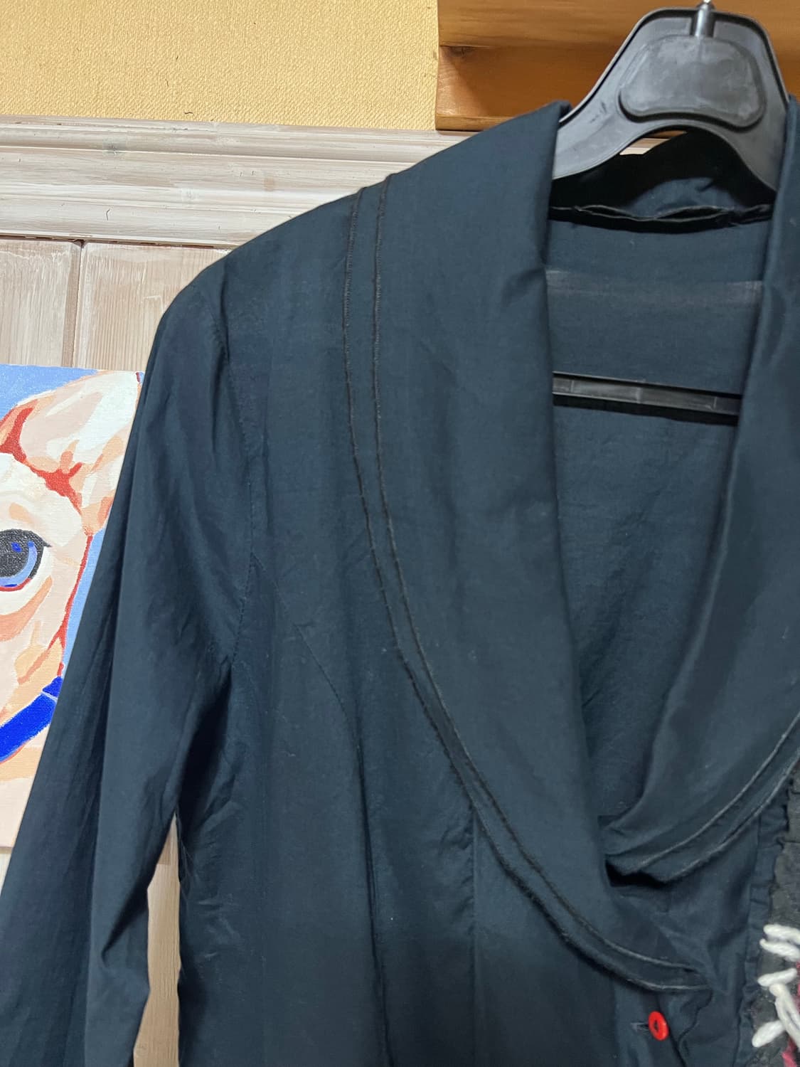 DIDIER PARAKIAN 버튼칼라 빈티지 프릴 셔츠 상품이미지4