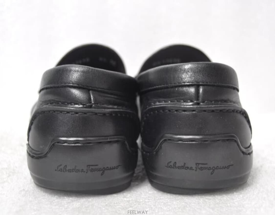 페레가모/남성간치니가죽로퍼(사이즈260)정품 상품이미지5