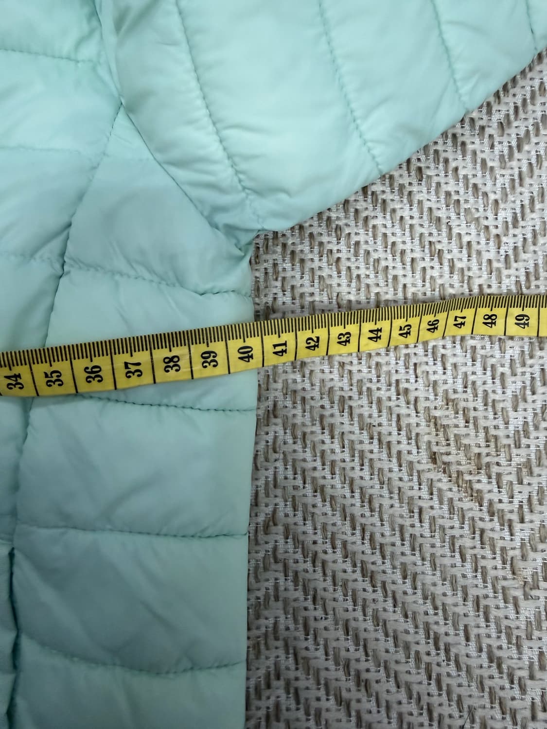 정품) 네파 키즈 경량 패딩 민트색 130 상품이미지9