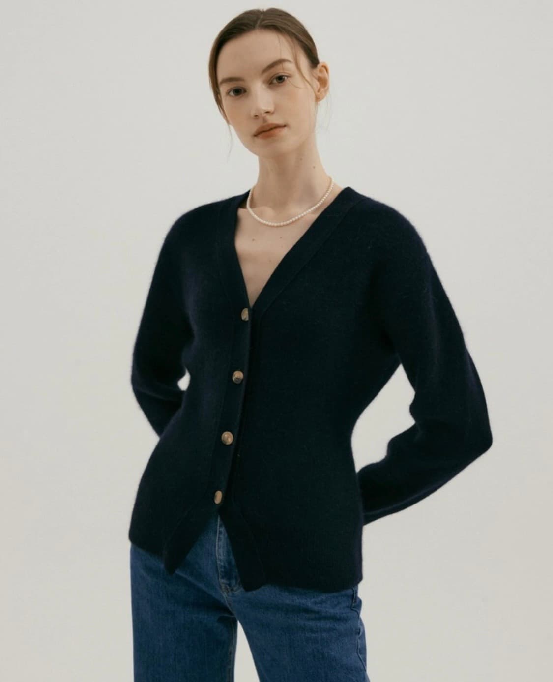 시에 sie 버킨 가디건(딥네이비) 상품이미지1