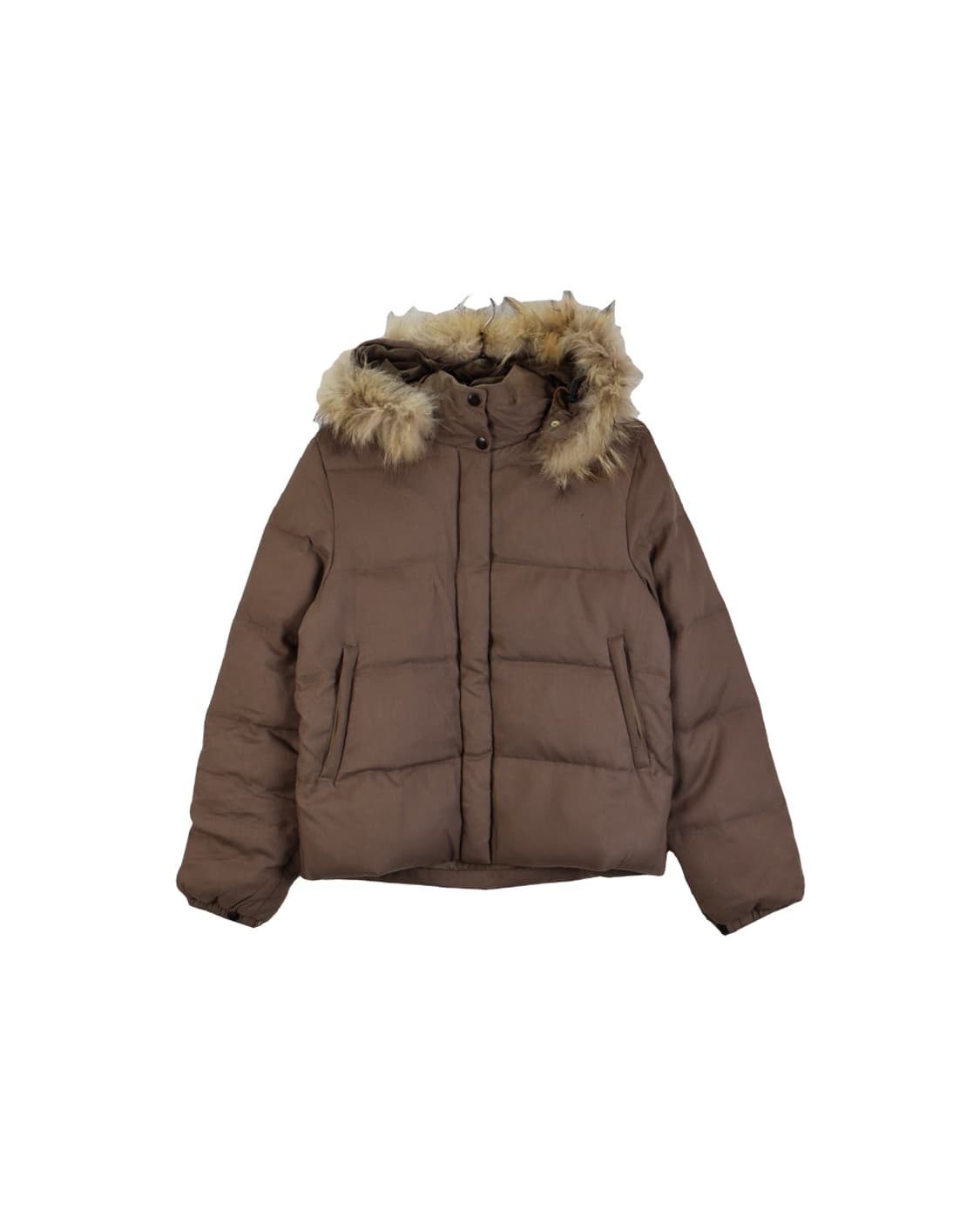 D'un A Dix Brown Hoodie Fur Jumper 상품이미지3