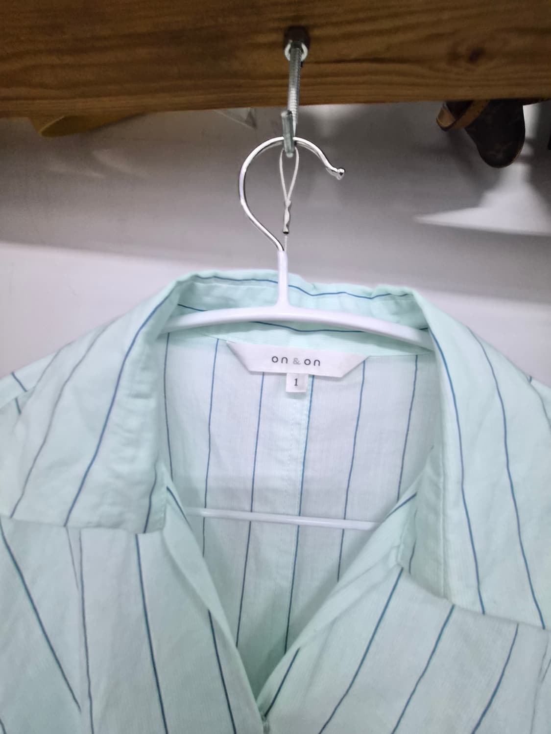 온앤온 연민트 자켓랩 셔츠 상품이미지2