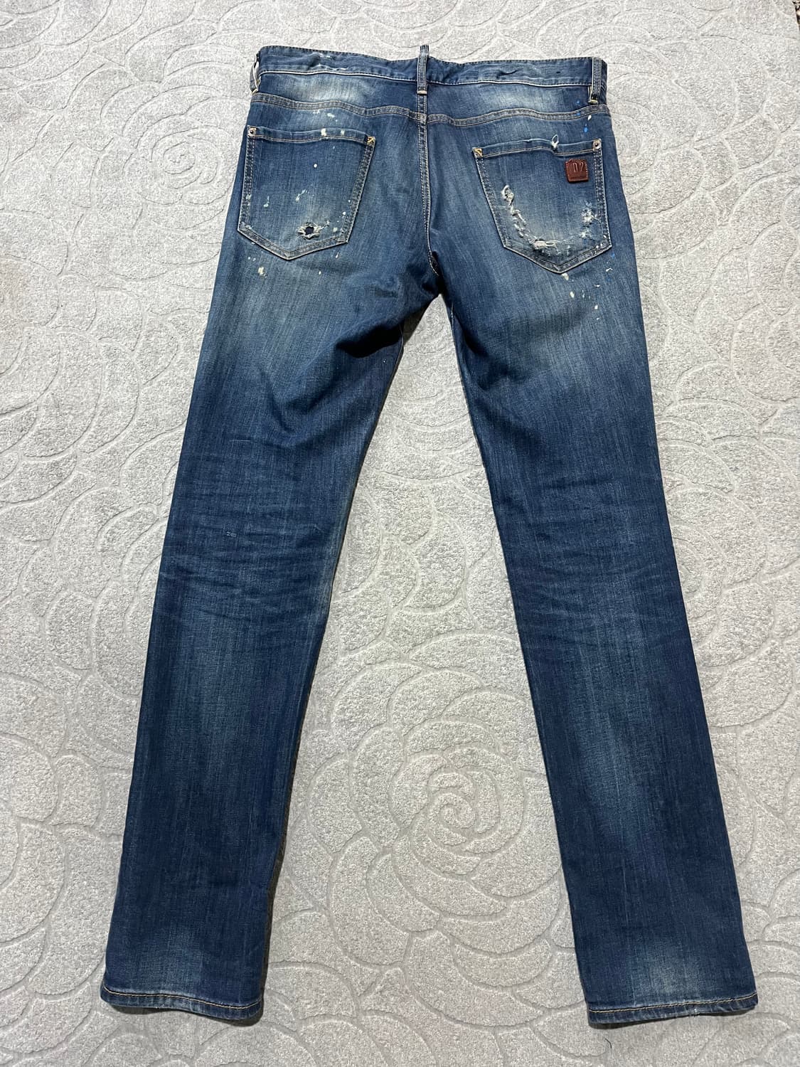 디스퀘어드2 페인트 스팟 디스트로이드 팬츠 상품이미지4