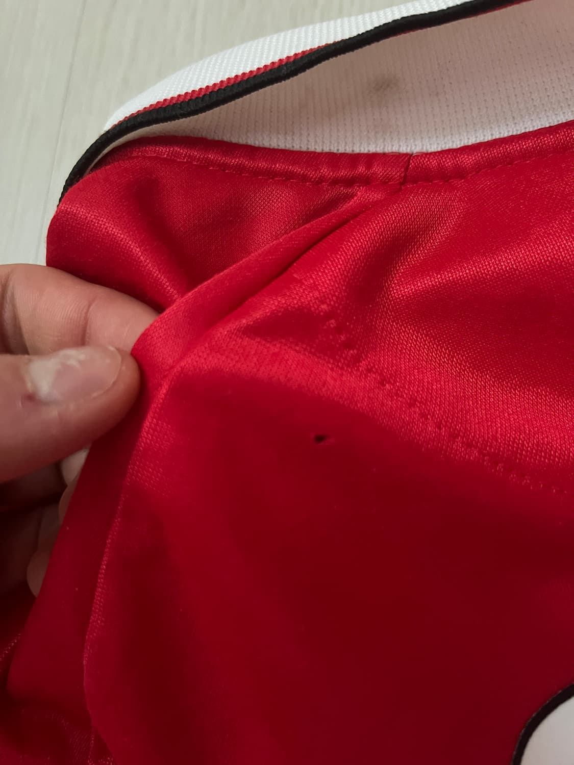 (원스타) 98/00 맨체스터 유나이티드 챔스 홈 베컴 유니폼 상품이미지7