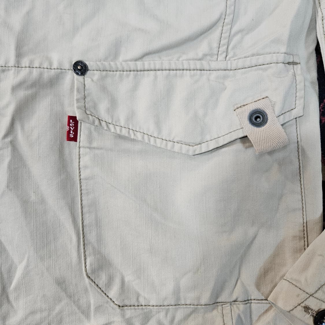 리바이스(Levis) 빈티지 집업 스윙자켓 XL size 상품이미지6