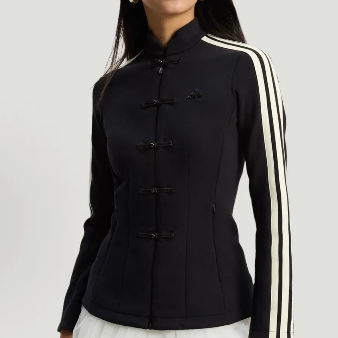 아디다스 스페이서 재킷 신중식 롱슬리브 재킷 M 블랙 상품이미지2