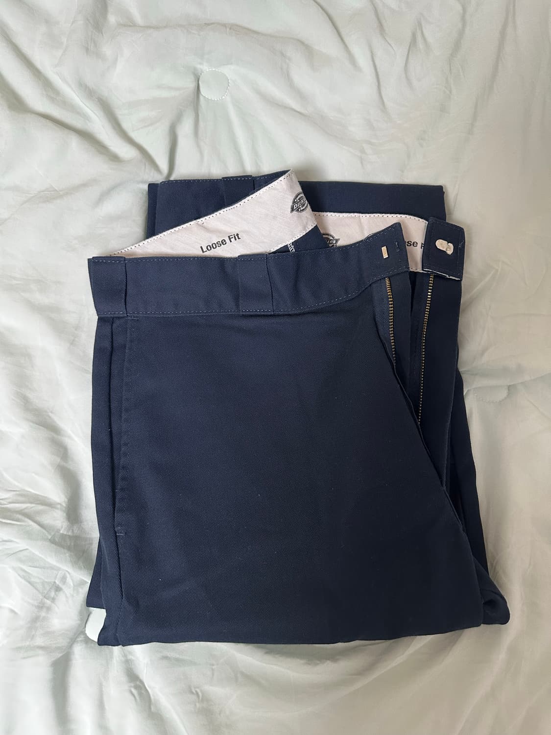 디키즈 더블니 85283 팬츠 다크 네이비 상품이미지1