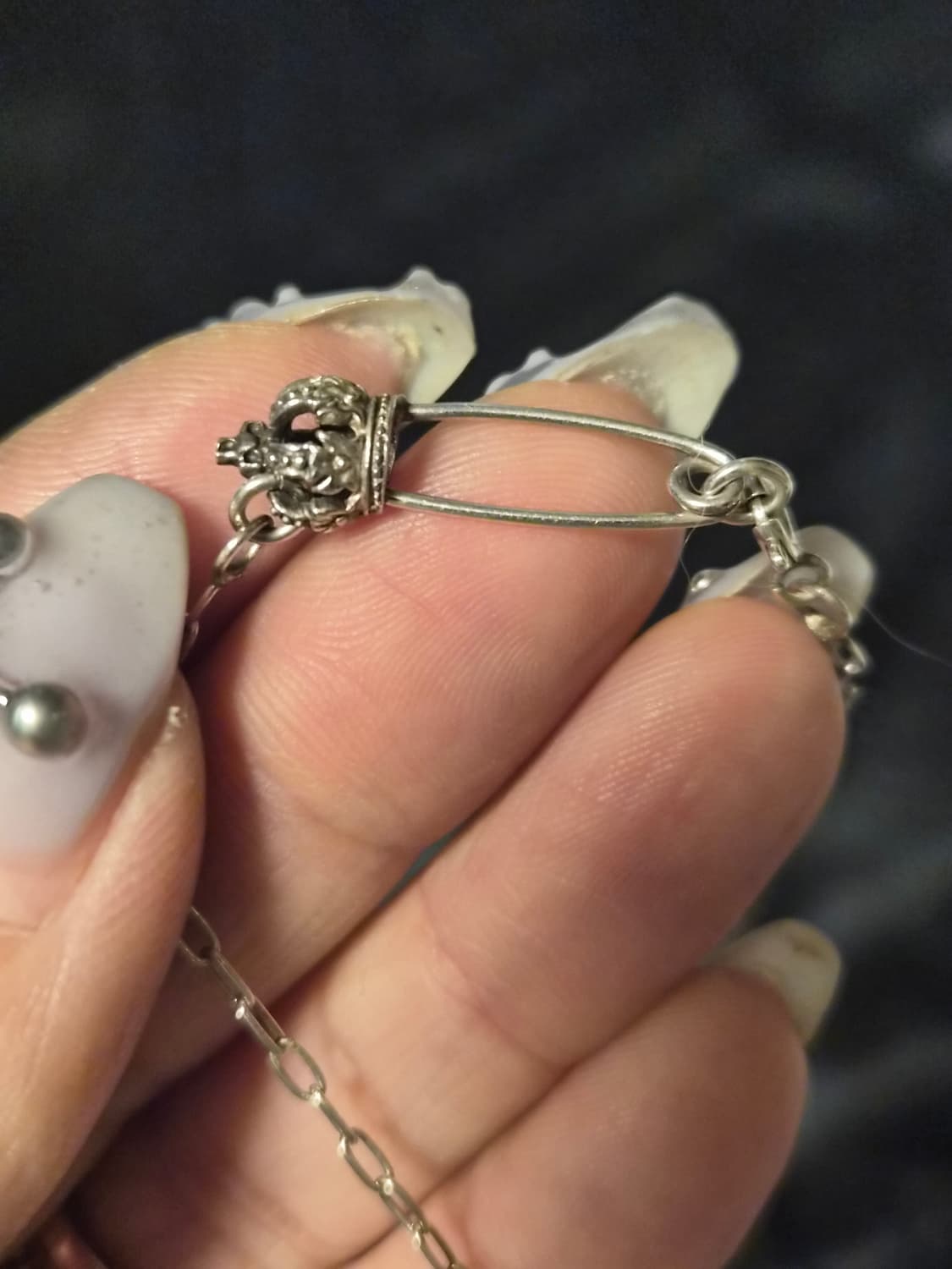 유니크한 925 Silver 목걸이 상품이미지2