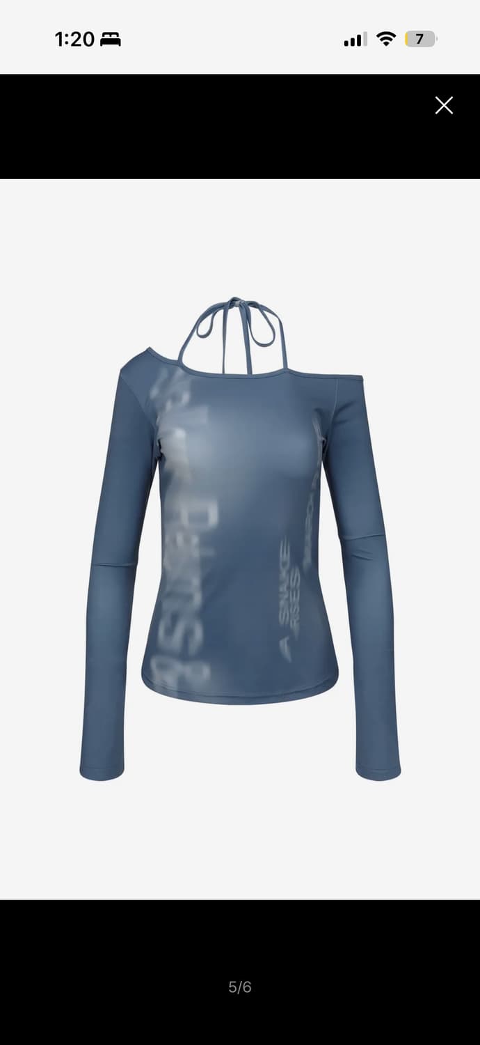 나체 HALTER SLIM FIT LONG SLEEVE 상품이미지2