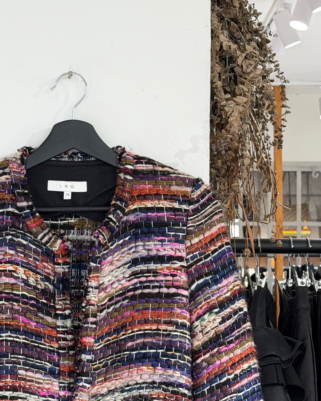 이로 멀티컬러 트위드 울 블렌드 자켓 상품이미지3