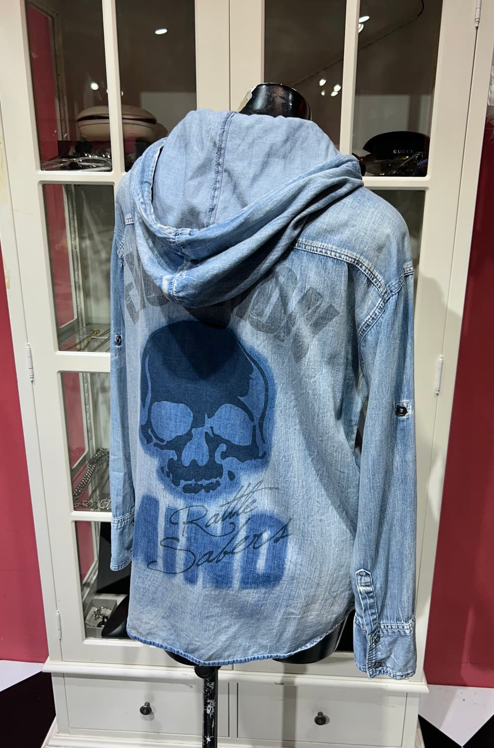 ghost of harlem shirt 고스트 오브 할렘 데님 셔츠 상품이미지2