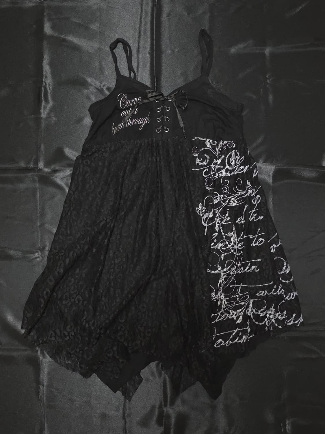 ghost of harlem 호피 미니 원피스 상품이미지2