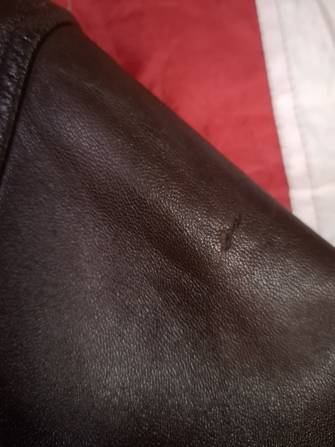 오리지날 랄프로렌폴로 리얼레더 브라운 자켓 상품이미지8