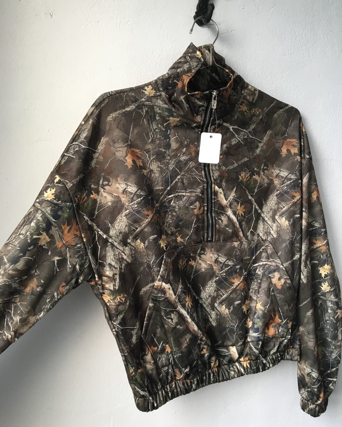 Real tree pattern half zip up 상품이미지3