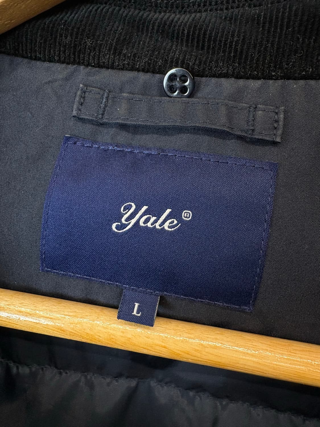 예일 쇼트 푸퍼 자켓 네이비 상품이미지5