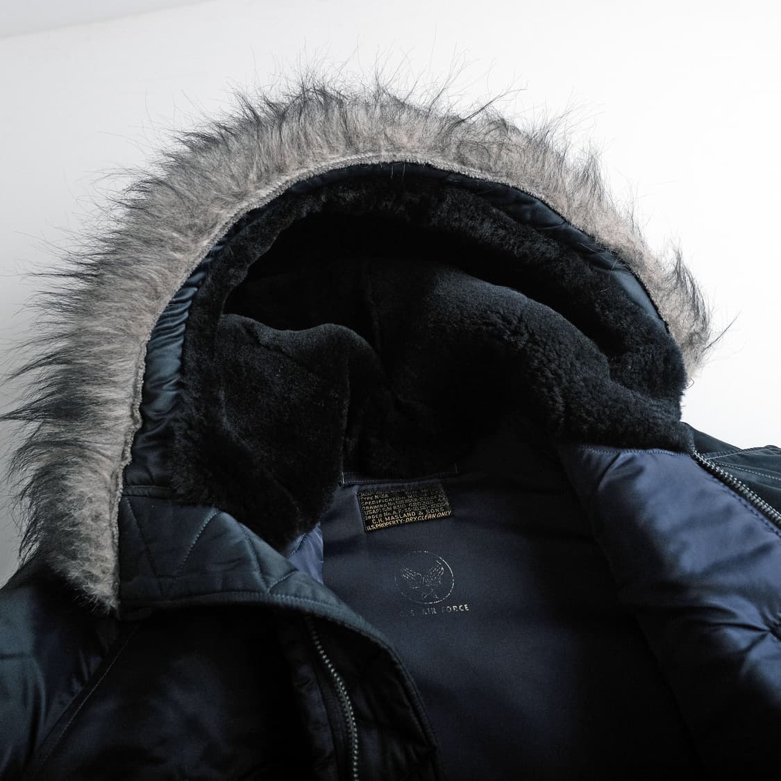 버즈릭슨 N-3A 파카 에어포스 블루 M(100-103)사이즈 상품이미지8