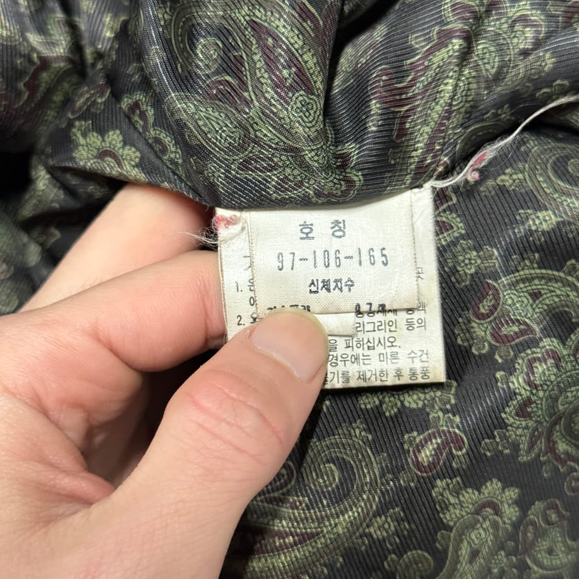 VTG 빈티지 100% 양가죽 퍼 카라 디테일 웨스턴 싱글 레더 자켓 상품이미지7