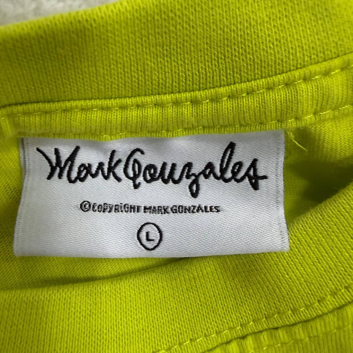 L 마크곤잘레스 싸인로고 반팔 티셔츠 0319T 상품이미지4