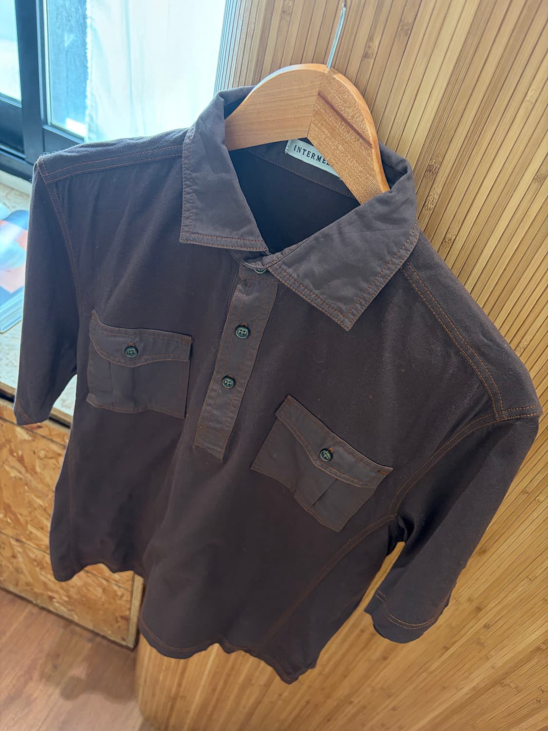INTERMEZZO Collar T-shirt 상품이미지3