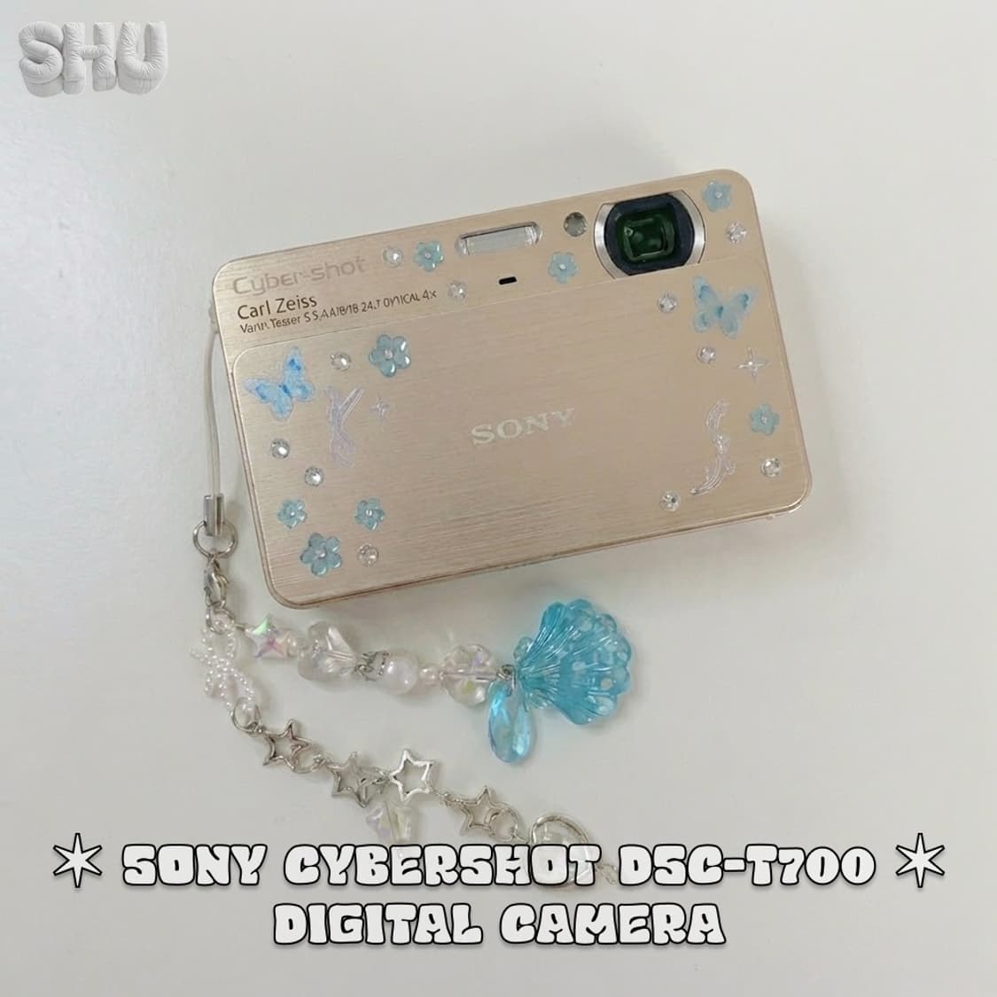 소니 SONY 사이버샷 DSC-T700 빈티지 디카 디지털카메라 골드 상품이미지2