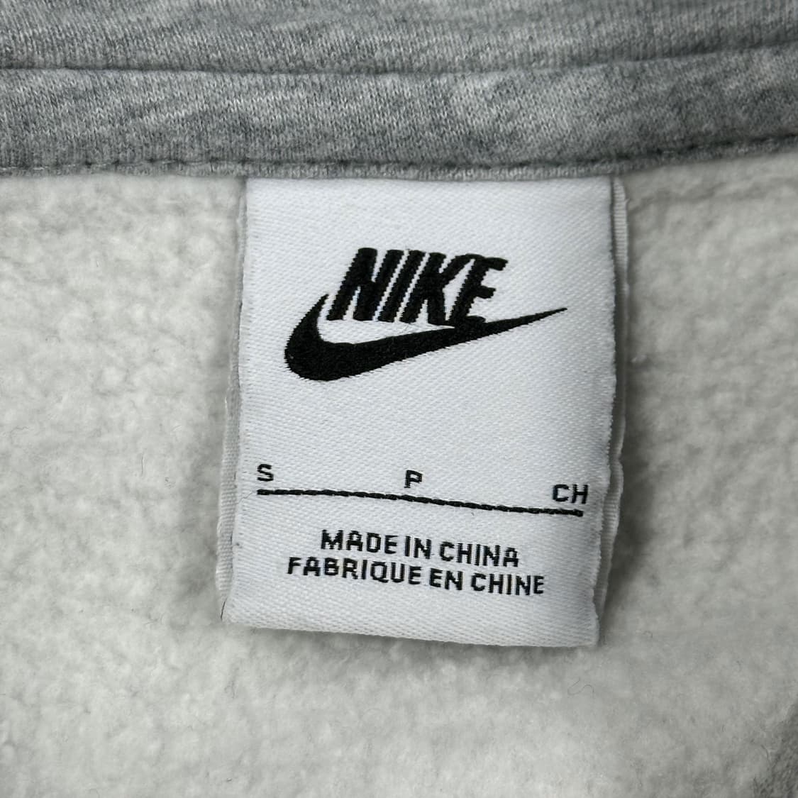 나이키 스우시 오버핏 그레이 후드집업 (S 여성추천) 상품이미지6
