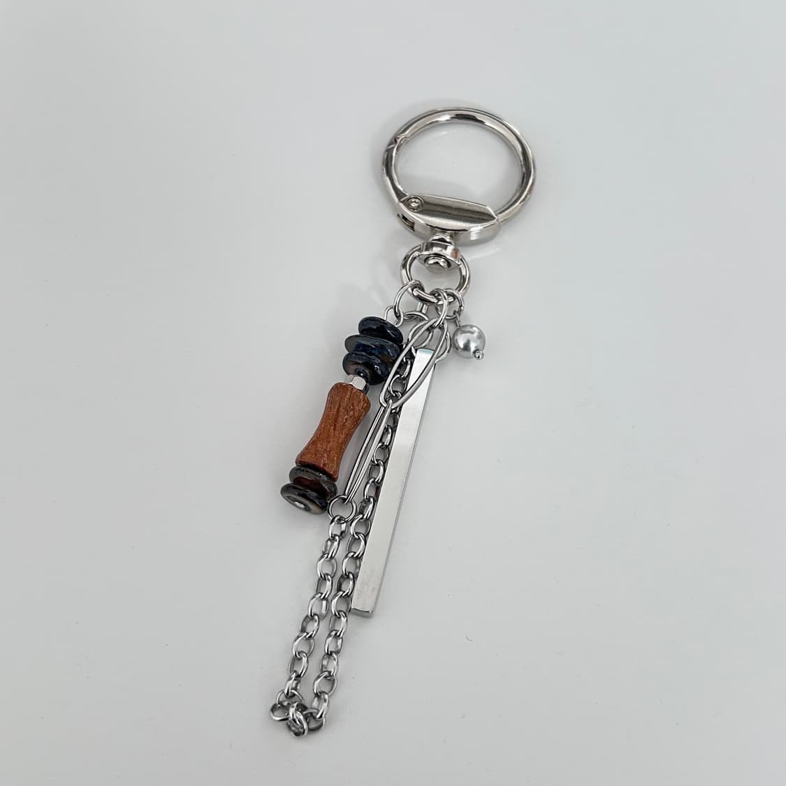 Silver bar keyring  상품이미지1