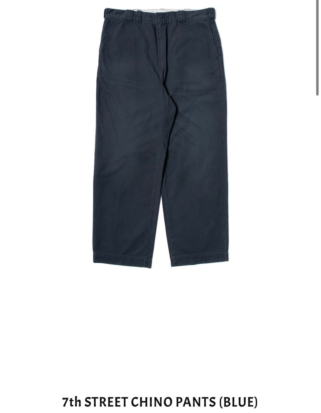 [1] 더뤡코즈 7번가 치노 네이비 새상품 상품이미지1