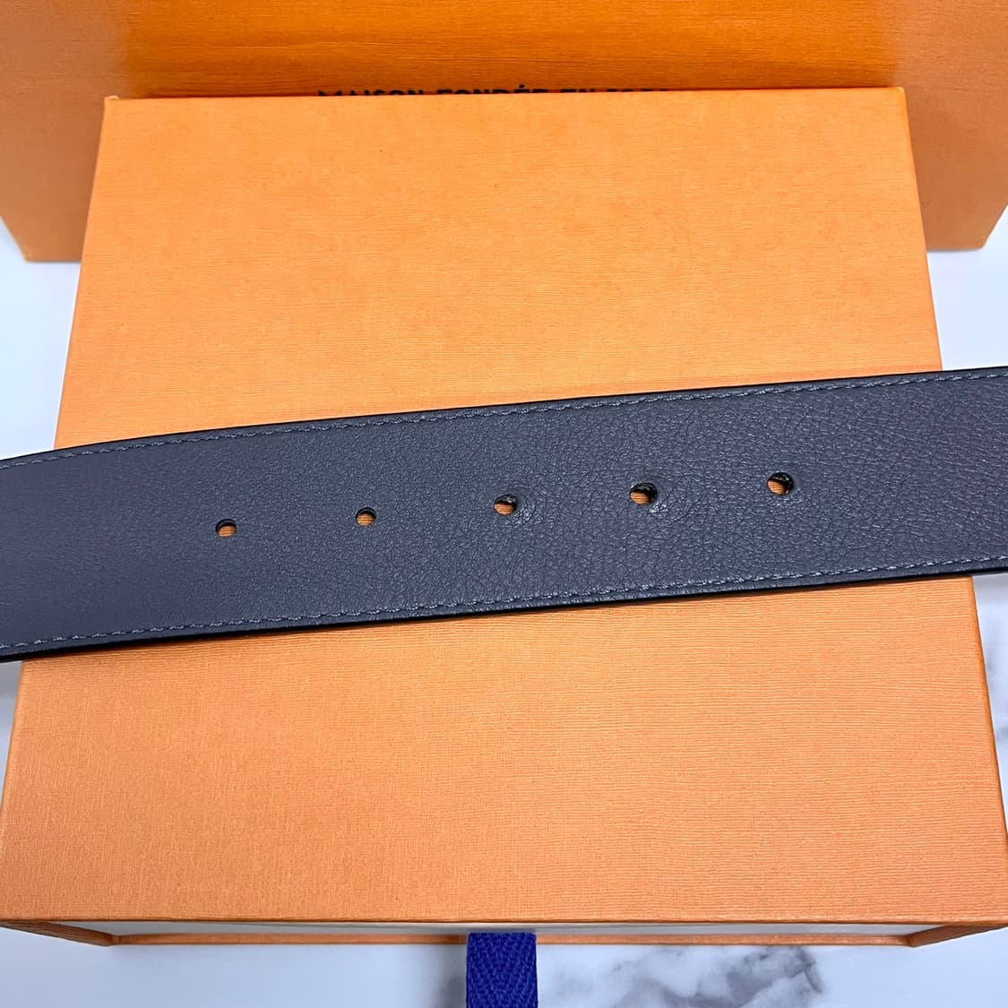 [S급/정품] 루이비통 LV 금장 리버서블 벨트 상품이미지5