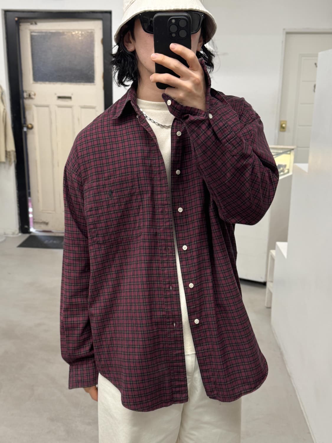 폴로 랄프로렌 빅셔츠 체크 상품이미지5