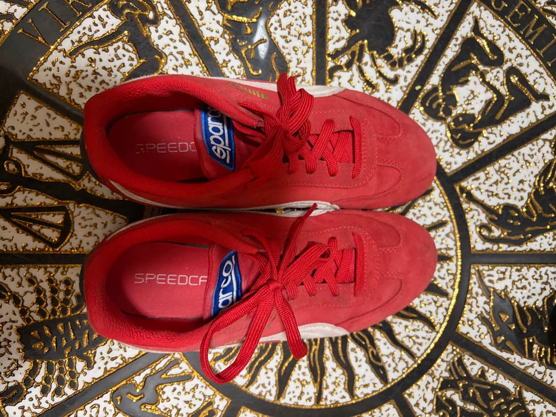 푸마 스피드캣 OG 스파르코 리본 레드 화이트 240 상품이미지1